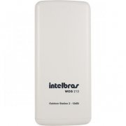 Antena Outdoor Intelbras 12Dbi 2.4Ghz 54 Mbps e 11 Mbps, Polarizaçao Horizontal ou Vertical, 400 mW, Alta sens