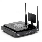 Roteador Wireless N Linksys WRT330N N-Draft Firewall 2. Padrões: IEEE 802.11b/g  e 802.11n (draft), Portas: 1x