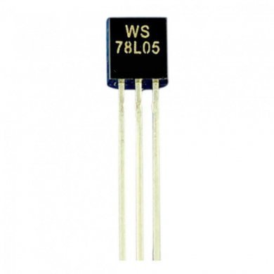 WS78L05 Regulador de Tensão 5V 100ma (20 und)