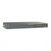 Switch Cisco Catalyst 2960 26 Portas 24x RJ-45 10/100Base-TX LAN, 2x RJ-45 10/100/1000Base-T Uplink, 1 x RJ-45 Console Management, Expan