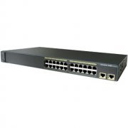Switch CISCO Catalyst 24 Portas 24x Ethernet 10/100 e  2 Portas 10/100/1000, Forwarding Bandwidth 16 Gbps, Fla