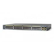 Switch Cisco Catalyst 2960 52 Portas 48x 10/100 + 2x 10/100/1000 RJ-45 e 2 Slots SFP 1G (recomenda serviço CON-SMBS-2964STL ou superior)