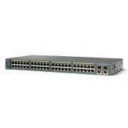 Cisco Switch Catalyst 2960 48 Portas 10/100 2 portas Combo (T/SFP) LAN, Gerenciável, Montável em Rack