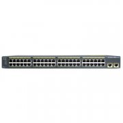 Switch Cisco Systems Catalyst WS-C2960-48TT-L - 48x  48 Portas 10/100/1000 e 2 Portas 10/100/1000TX (recomenda-se serviço CON-SMBS-C29604TT ou superior)