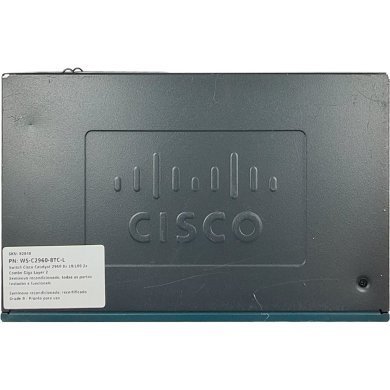 WS-C2960-8TC-L Switch Cisco Catalyst 2960 8x 10/100 2x Combo Giga Layer 2