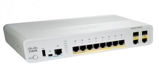 WS-C2960C-8PC-L Switch Cisco 8 FE PoE Catalyst 2960C