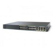 Switch Cisco 24 Portas 20x 10/100/1000Mbps e 4x Gigabit / SFP, 64 MB de memoria DRAM, Suporta 255 VLANs, Supor