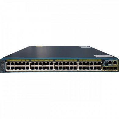 WS-C2960S-48FPS-L Switch Cisco Catalyst PoE 48x RJ45 Giga + 4x SFP 1G