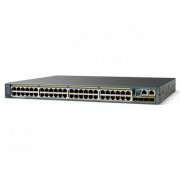 Switch CISCO 52 Portas 48x PoE Ethernet 10/100Mbps + 02x 10/100/1000Mbps + 02 Portas 1000Mbps SFP, Empilhável