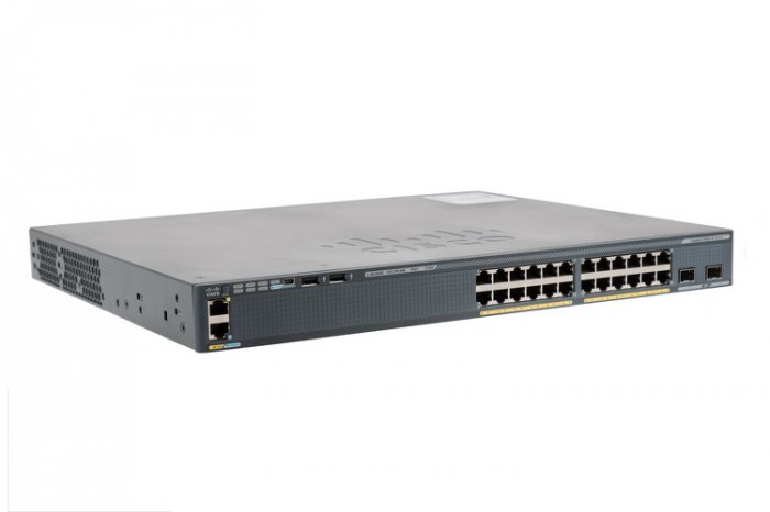 CISCO Switch Catalyst 2960 PoE-24 シスコ ハブ SWITCH CISCO CATALYST 2960 24P 10/100 POE - Semi Novo - POP SHOP