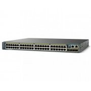 Cisco Switch Catalyst 48 Portas Gigabit Catalyst 2960-X 48 GigE PoE 370W, 4x 1G SFP (O serviço CON-SNT-WS296XP