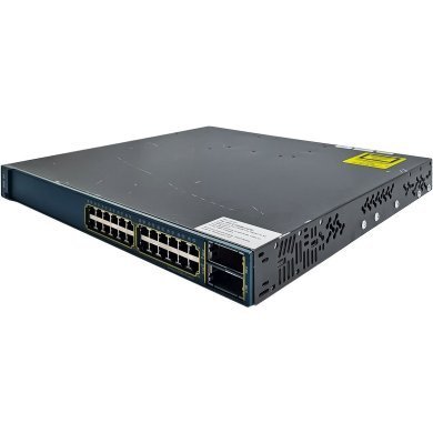 WS-C3560E-24TD Switch Cisco WS-C3560E 24x Gigabit 2x X2 10GBE Layer 3