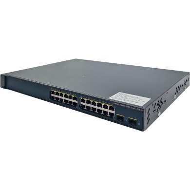 WS-C3560V2-24PS-S Switch Cisco Catalyst 3560 V2 24x RJ45 10/100 PoE 370W