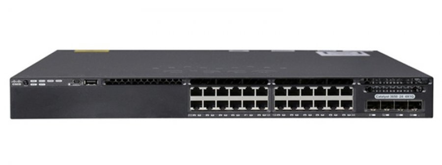 WS-C3650-24PS-S Cisco Switch Catalyst 3650 24 Port PoE 4x1G