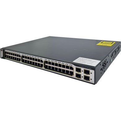 WS-C3750-48TS-S Switch Cisco Catalyst C3750 48x 10/100 4x SFP 1Gb Layer 3