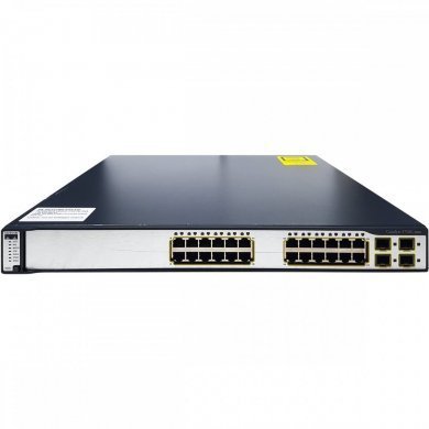 WS-C3750G-24TS-S1U Switch CISCO Catalyst 3750 24x Giga + 4x SFP Ger L3