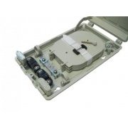 Terminador Óptico 12 FO caixa em PVC, Acompanha 12 Pr