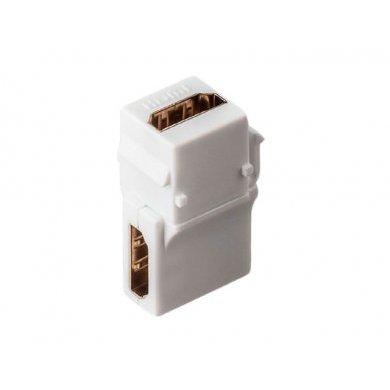 Seccon Keystone/Emenda HDMI 90º Cor: Branco