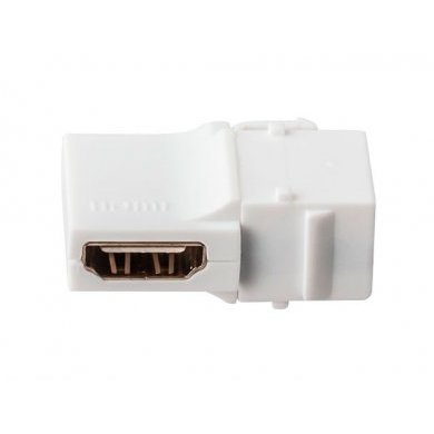 Seccon Keystone/Emenda HDMI 90º Cor: Branco