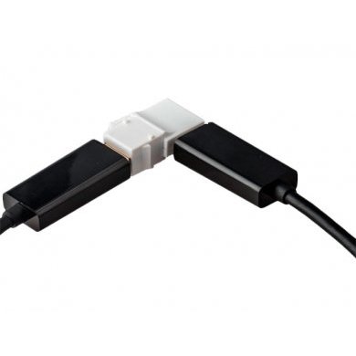 Seccon Keystone/Emenda HDMI 90º Cor: Branco