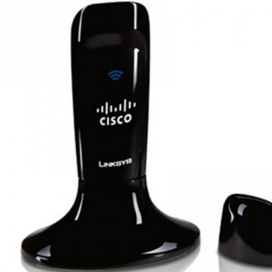 Adaptador Wireless-N Linksys USB 300Mbps