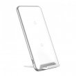 Baseus Carregador sem Fio 10W USB Tipo C 3 Bobinas Suprte Retratil Branco