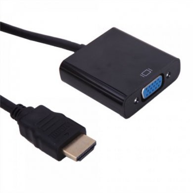 Adaptador HDMI para VGA Femea 15 Pinos