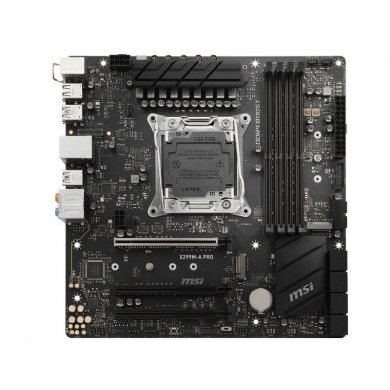 X299M-A-PRO MSI Placa-mãe Intel LGA2066 MATX DDR4 4133MHz