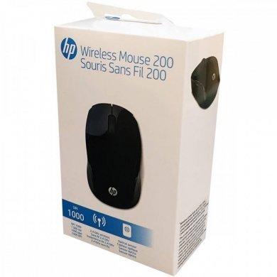 X6W31AA HP Mouse Wireless Oman X200 Preto 1000dpi