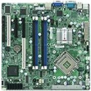 Server Board Supermicro Intel Xeon 3000 Socket LGA 775, Memória DDR2 800 667, 6x SATA Raid 0 1 5 10, Video XGI Volari Z9S 32MB e Rede Dual 