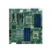 Motherboard Server SUPERMICRO LGA1366 Dual Xeon 5500 e 5600 Series, 48GB DDR3, 6 SATA Raid 0/1/5/10, Extended ATX, Rede Dual Gigabit