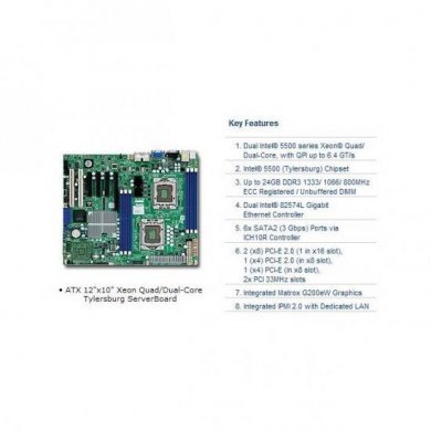 Supermicro Server Board Dual LGA1366 ATX