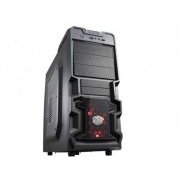 Gabinete Cooler Master K380 Com Fonte 500W 80Plus Bronze Lateral em Acrilico Cor: Preto