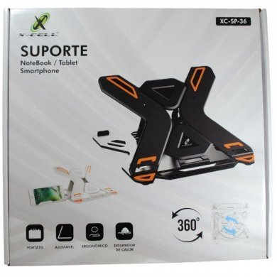 X-Cell suporte base elevada para notebook 2 em 1