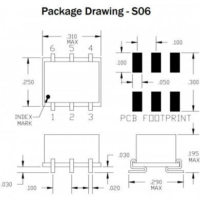 Transformador RF SMT XFA-0201-8WH SMD