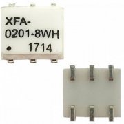 Transformador RF SMT XFA-0201-8WH SMD Isolado 1:8 0.05 a 125MHz 50Ohm Nom. Impedância
