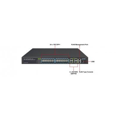 XGS-6350-24X4C Planet switch managed 24 portas 10G SFP+ layer 3