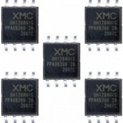 kit 5x CI BIOS 128MB XMC SPI FLASH 3.6V SOP8 MARCAÇÃO NO COMPONENTE QH128AHIG