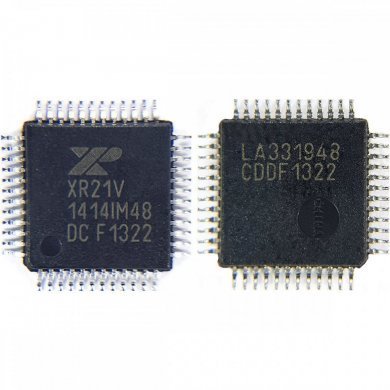 CI XR21V1414 interface USB 2.0 TQFP48 SMD