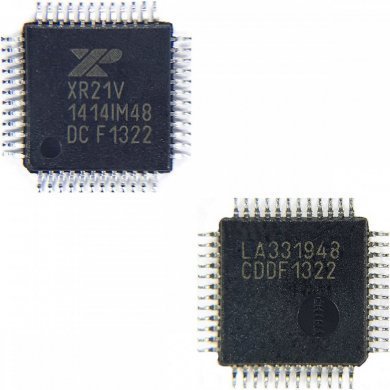 CI XR21V1414 interface USB 2.0 TQFP48 SMD