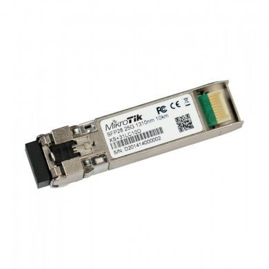 XS+31LC10D Mikrotik Mini Gbic 25G SFP+ Interface SM LC UPC