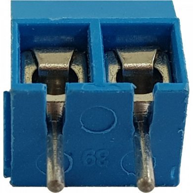 XY301VA-5.0-2P Borne KRE 2 vias plástico azul 10mm (Kit 20x und)