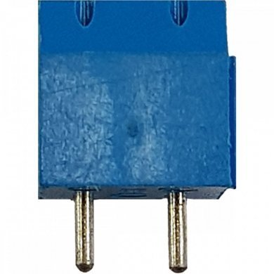 XY301VA-5.0-2P Borne KRE 2 vias plástico azul 10mm (Kit 20x und)