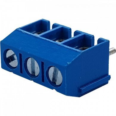 XY301VA-5.0-3P Borne KRE 3 vias plástico azul 10mm (Kit 20x und)