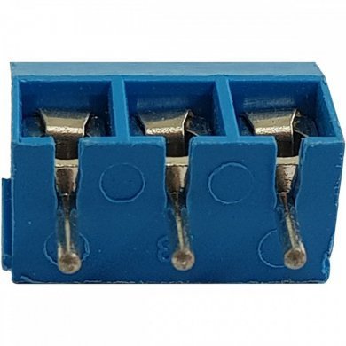 XY301VA-5.0-3P Borne KRE 3 vias plástico azul 10mm (Kit 20x und)