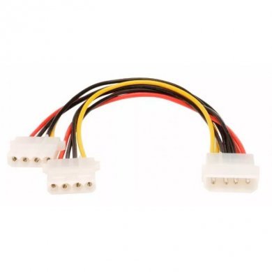 Y-MOLEX Duplicador 1x Molex M para 2x Molex F
