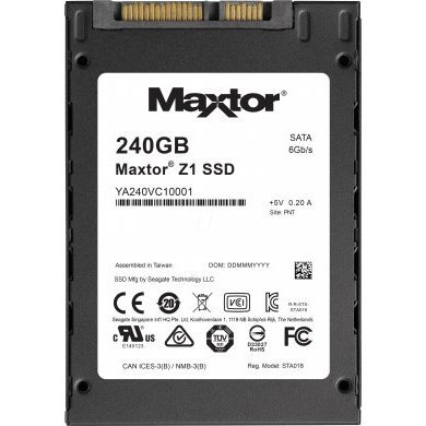YA240VC10001 SSD Seagate 240GB 6GBs Maxtor Z1