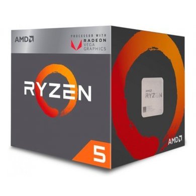 YD2400C5FBBOX AMD Processador Ryzen 5 2400G 3.6 GHz