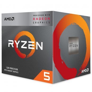YD3400C5FHBOX AMD Processador Ryzen 5 3400G 3.7 GHz AM4