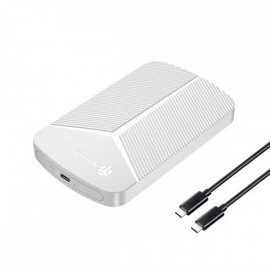 YMPW25-1C3-WH Yottamaster Case Externo HD 2.5 SATA 3 USB Tipo-C